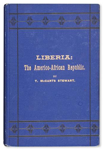 (AFRICA--LIBERIA.) STEWART, T[HOMAS] McCANTS. Liberia, the America-African Republic, being Some Impressions of the Climate, Resources a